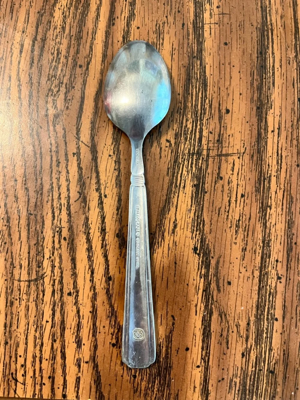 Vintage Royal Allegheny RFL9 Stainless Silverware Teaspoon